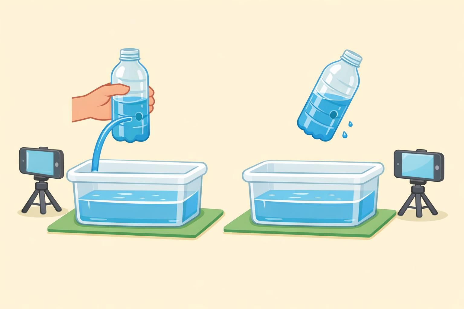 Can You Make Water Stop Leaking — by Dropping It?