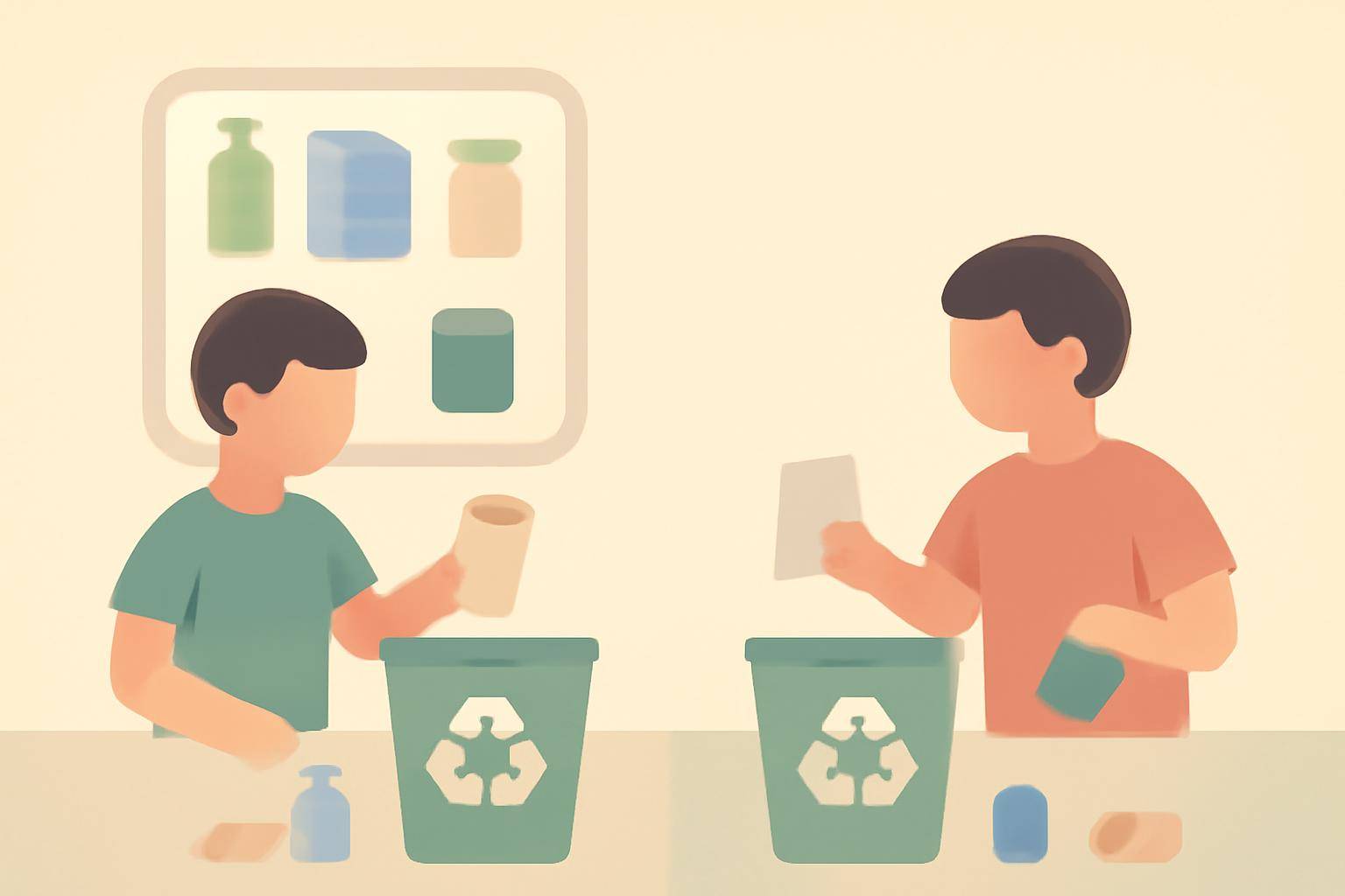 Does a Recycling Guide Reduce Mistakes?